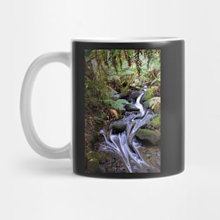 Distorted Tasmanian landscape Mug